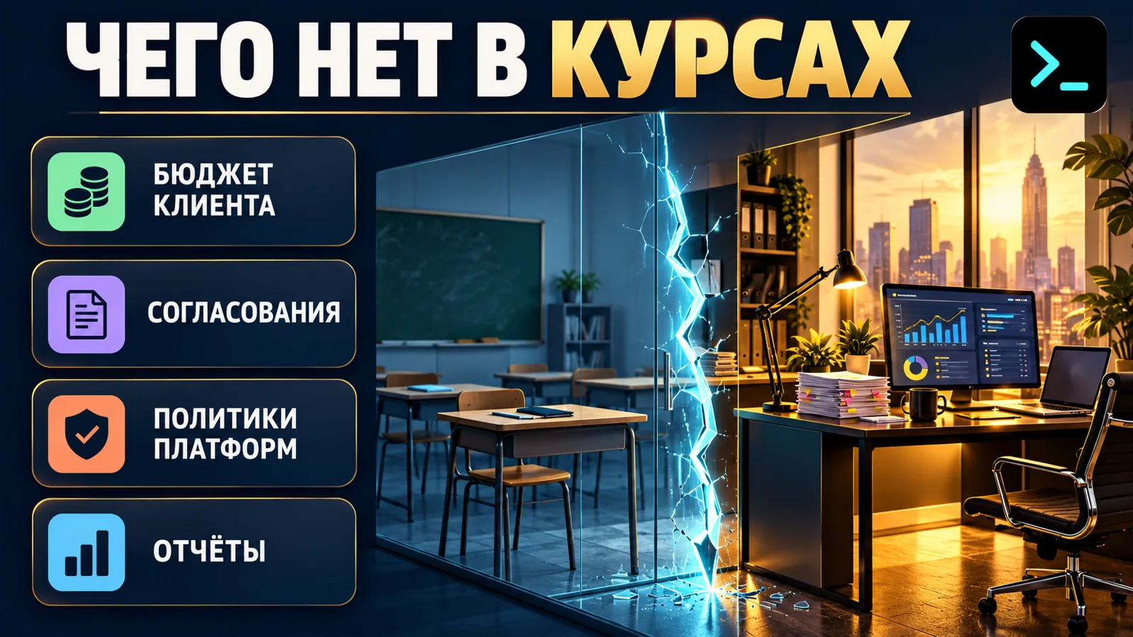 Чего нет в курсах рекламы: бюджет клиента, согласования, политики платформ, отчётность
