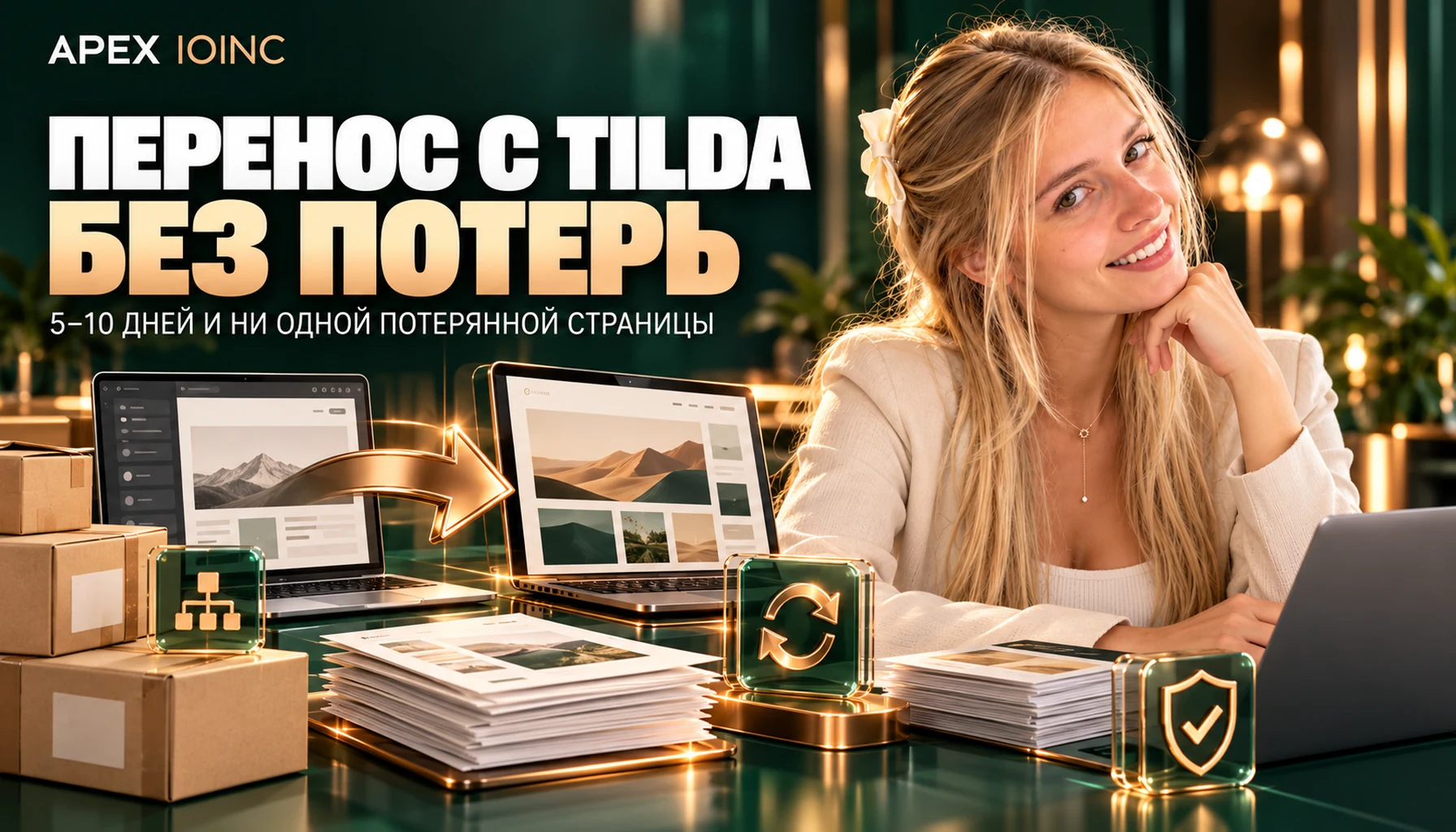Перенос сайта с Tilda: сроки, цены и как не потерять SEO