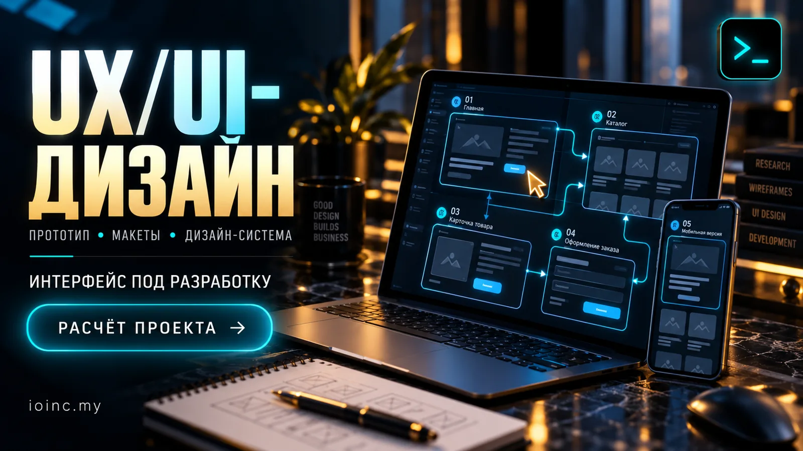 UX/UI-дизайн: что входит в услугу, этапы, цены и как принять работу